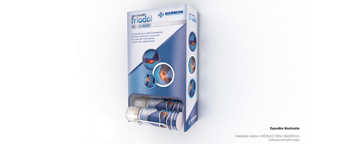 Expositor FRIODOL Pared